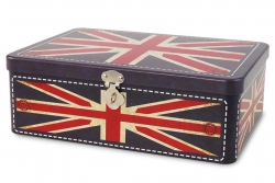 KOVOVÁ dóza s motívom Britskej vlajky KOVOVÁ dóza s motívom Britskej vlajky