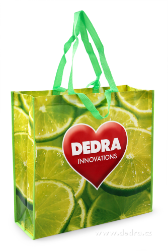 DEDRA textilná taška s motívom citrusov