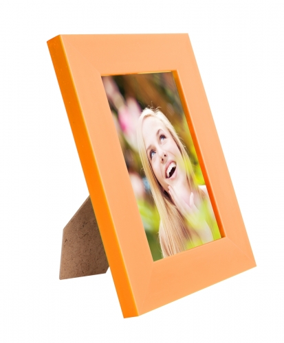 RÁMIK na fotku 9 x 13 cm oranžový