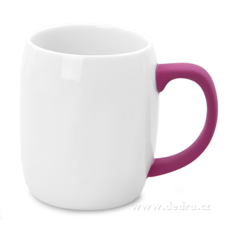 PORCELÁNOVÝ hrnček 300 ml fuchsiový