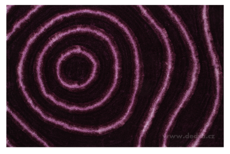 SHARON 3D koberec fialový 200 x 300 cm