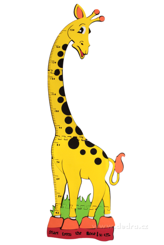 DETSKÝ meter veselá žirafa