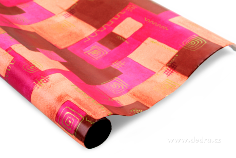 BALIACI papier fuchsiovo - škoricový