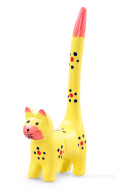 MAČKA žltá so zdobením MAČKA žltá so zdobením