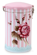 ROSE & BUTTERFLY vysoká dóza priemer 10,5 cm ROSE & BUTTERFLY vysoká dóza priemer 10,5 cm