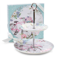 BIKE & FLOWERS servírovací etažér BIKE & FLOWERS servírovací etažér