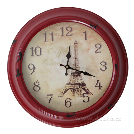 PARIS nástenné hodiny 