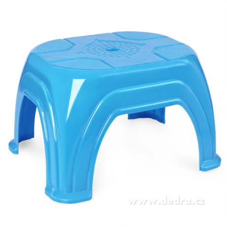 UNIVERZÁLNA stolička z kvalitného plastu modrá
