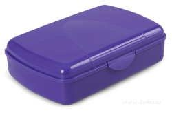 BOX na desiatu tmavo - fialový BOX na desiatu tmavo - fialový