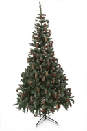 SMREK s bohatým zdobením výška 210 cm SMREK s bohatým zdobením výška 210 cm