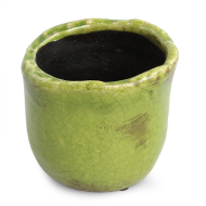 KVETINÁČ zelený výška 10 cm KVETINÁČ zelený výška 10 cm