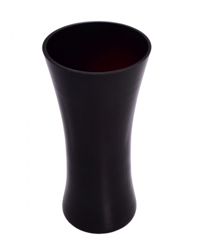 SKLENENÁ váza čierna