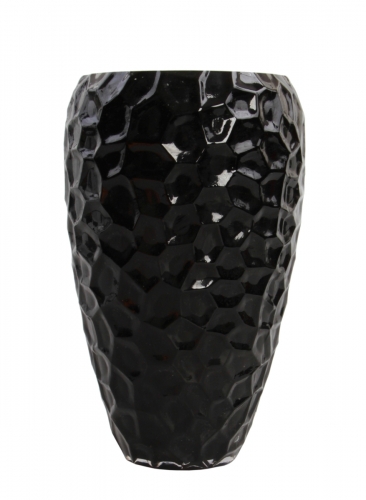 VYSOKÁ váza čierna výška 23,5 cm