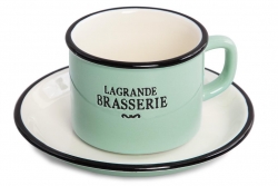 LAGRANDE BRASSERIE šálka mentolová LAGRANDE BRASSERIE šálka mentolová