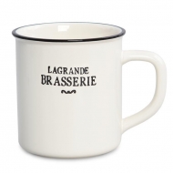 LAGRANDE BRASSERIE hrnček smotanový LAGRANDE BRASSERIE hrnček smotanový