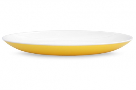 PLASTOVÝ tanier žltý