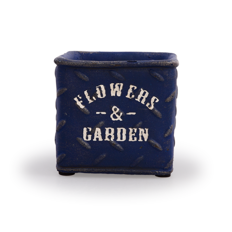 FLOWERS & GARDEN kvetináč modrý