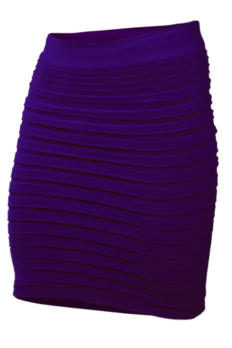 MARIANNE top / minisukňa fialová