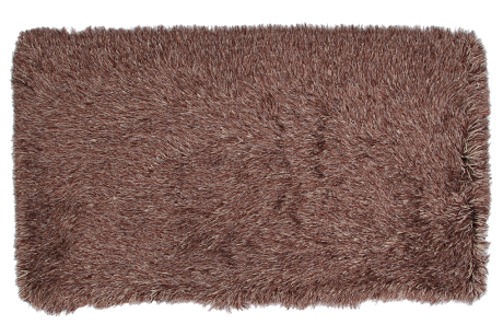 LONGHAIR koberec hnedo - krémový 80 x 150 cm