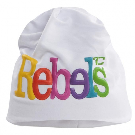 3D REBELS čiapka obvod 56 cm biela