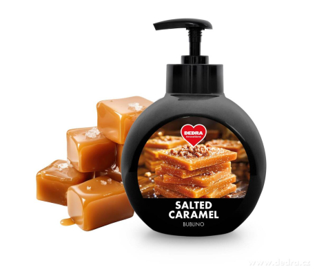 BUBLINO přírodní šetrné zvláčňující mýdlo s glycerinem a aloe vera, SALTED CARAMEL 