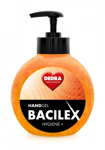 Čistiaci gél na ruky s vysokým obsahom alkoholu HANDGEL BACILEX Hygiene +