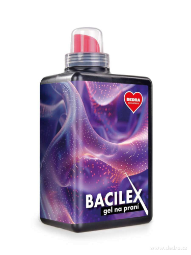 Gel na praní bílého i barevného prádla s antimikrobiální přísadou, BACILEX® 
