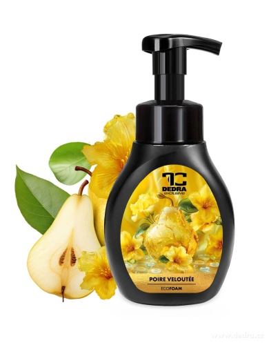 SAMETOVÁ HRUŠKA | šetrné pěnové mýdlo na ruce & tělo | 300 ml 