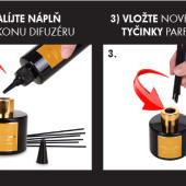 200 ml náplň do tyčinkových difuzérů, NAMASTÉ, PARFUMIA® 