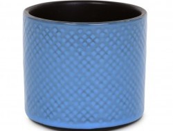 KERAMICKÁ váza svetlo - modrá