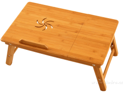 GOECO bambusový stolík na notebook