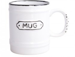 MUG hrnček smotanový