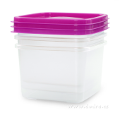 Sada 3 ks dóz 3 x 570 ml PURPLE BOX