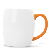 HRNČEK s uchom 300 ml oranžový