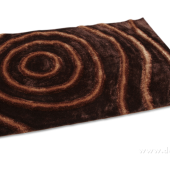 SHARON 3D koberec čokoládový 140 x 200 cm