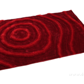 SHARON 3D koberec bordový 140 x 200 cm