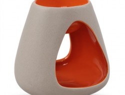 BALI CERAMICS aromalampa oranžová