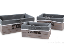 STORAGE drevený box sada