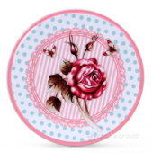 ROSE & BUTTERFLY guľatá dóza priemer 14 cm