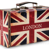 LONDON style väčší kufor 
