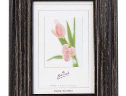 RÁMIK na fotku 10 x 15 cm tmavo - hnedý