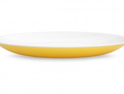 PLASTOVÝ tanier žltý