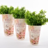 ROSE kovová váza