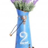 RETRO váza modrá