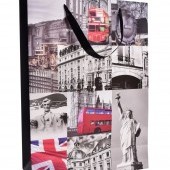 DARČEKOVÁ taška s motívom Londýna veľkosť L