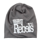 REBELS little čiapky šedo-biela