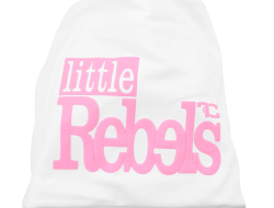 REBELS little čiapka bielo - ružová 