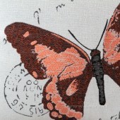 GOBELINO orange butterfly poťah