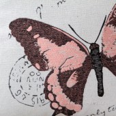 GOBELINO pink butterfly poťah