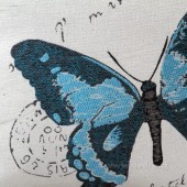 GOBELINO blue butterfly poťah